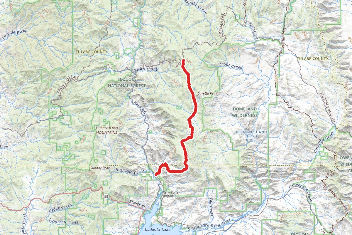 Cannell Trail to the Plunge