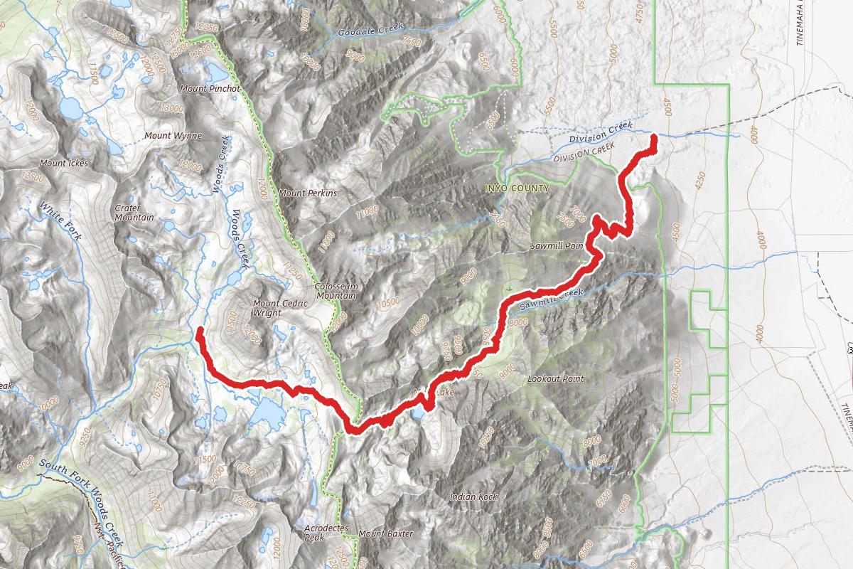 Sawmill Pass Trail