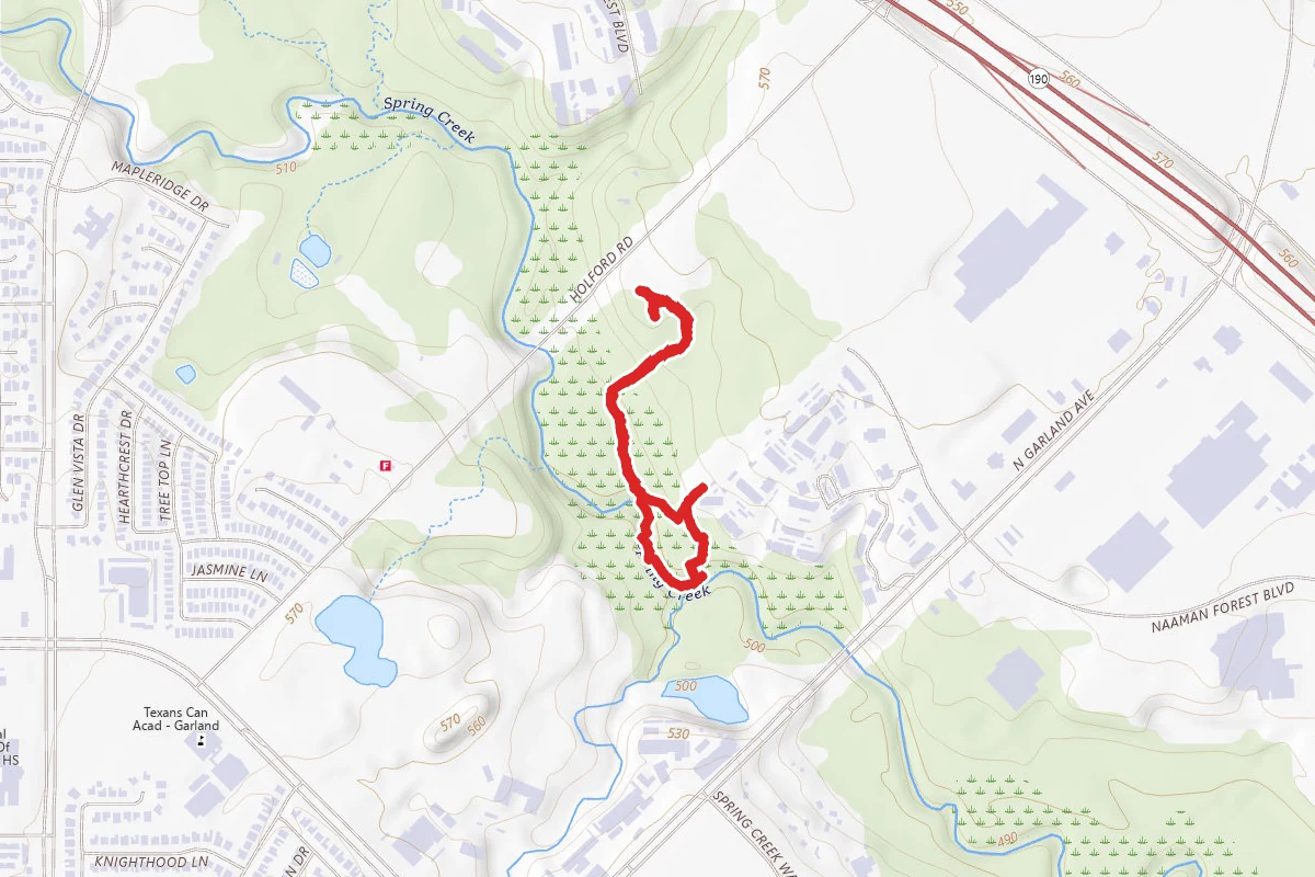 Spring Creek Preserve Trail