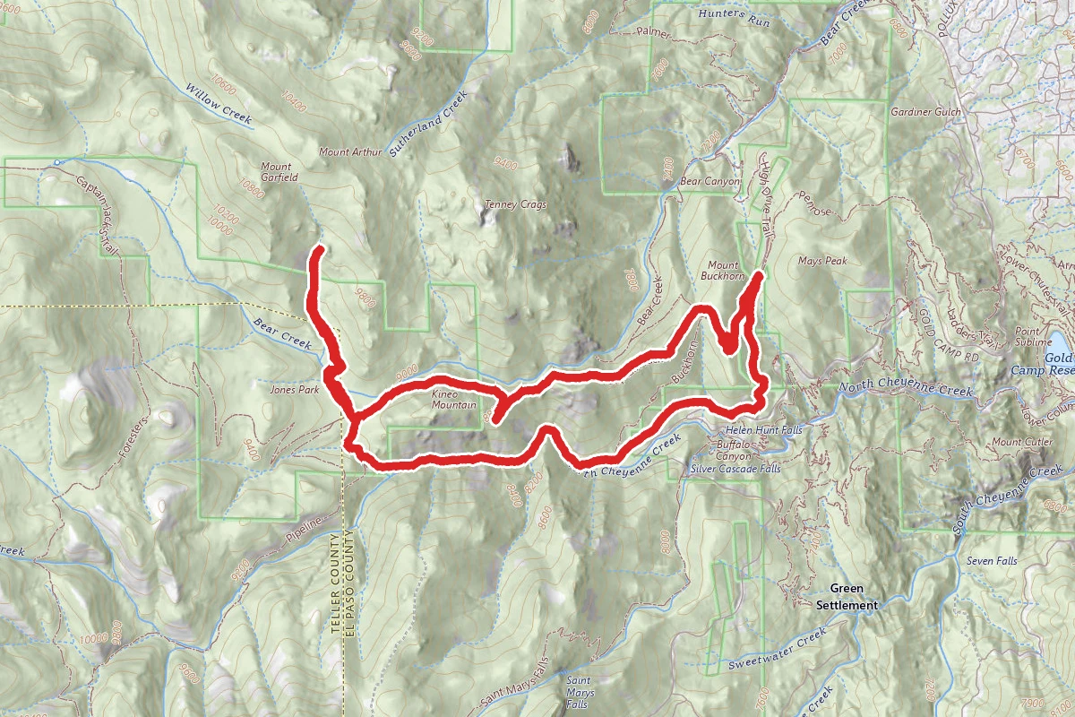 Kineo Mountain and Loud’s Cabin Loop