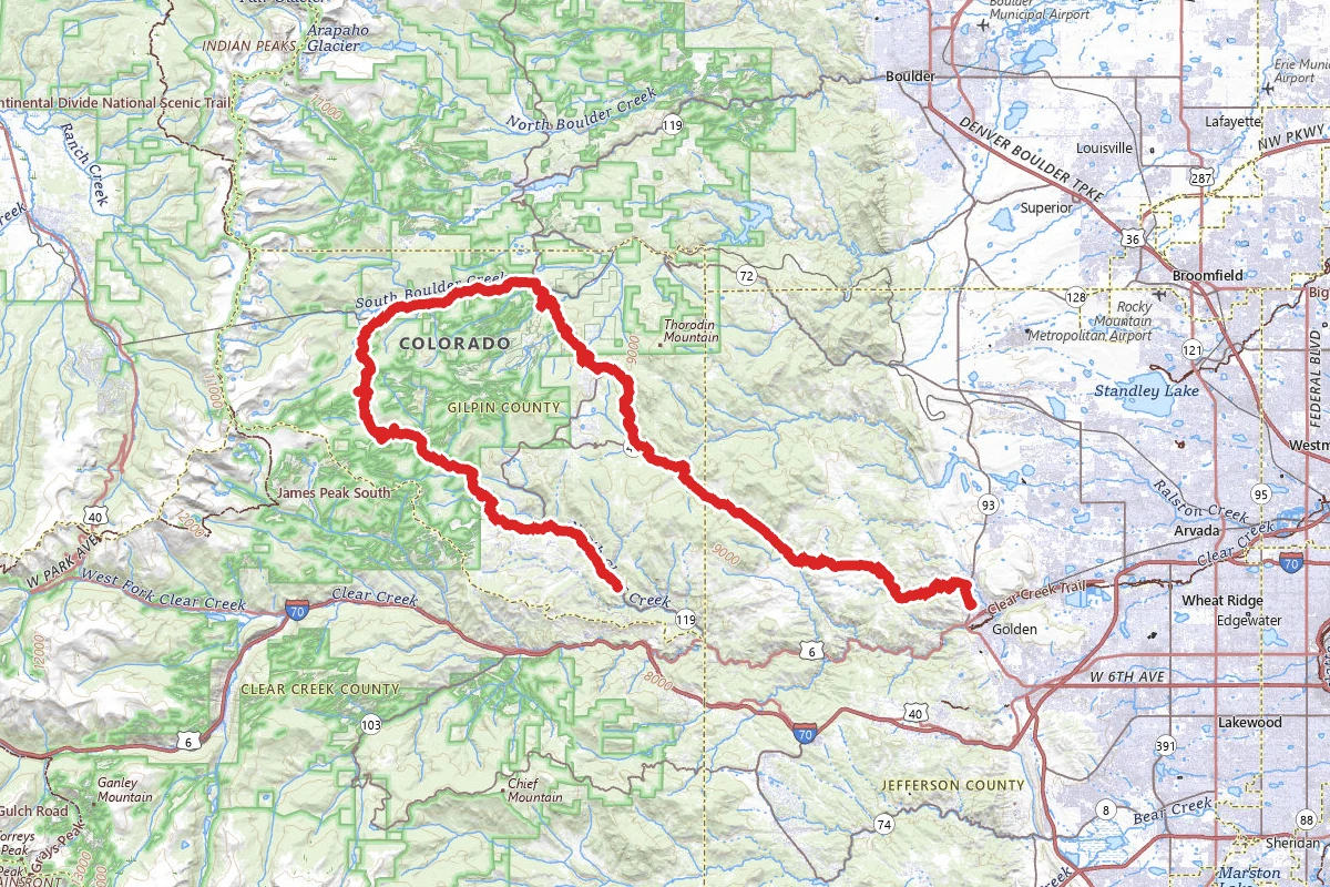Golden Canyon OHV Trail