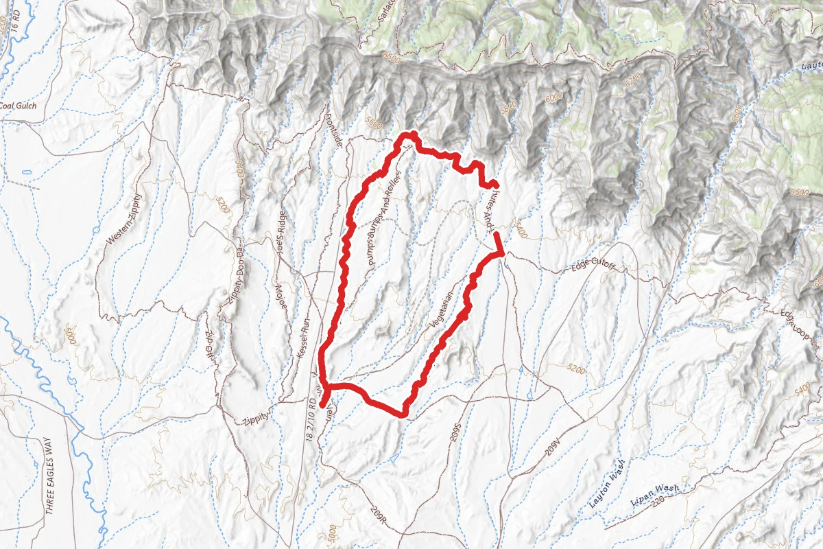 Chutes and Ladders Loop Trail