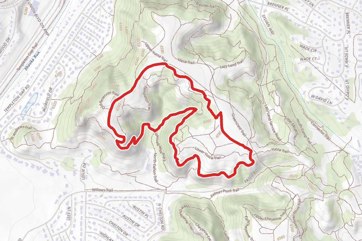 Mesa and Edna Mae Bennet Nature Trail Loop