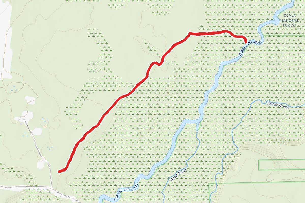 Gores Landing Wildlife Management Area Trail