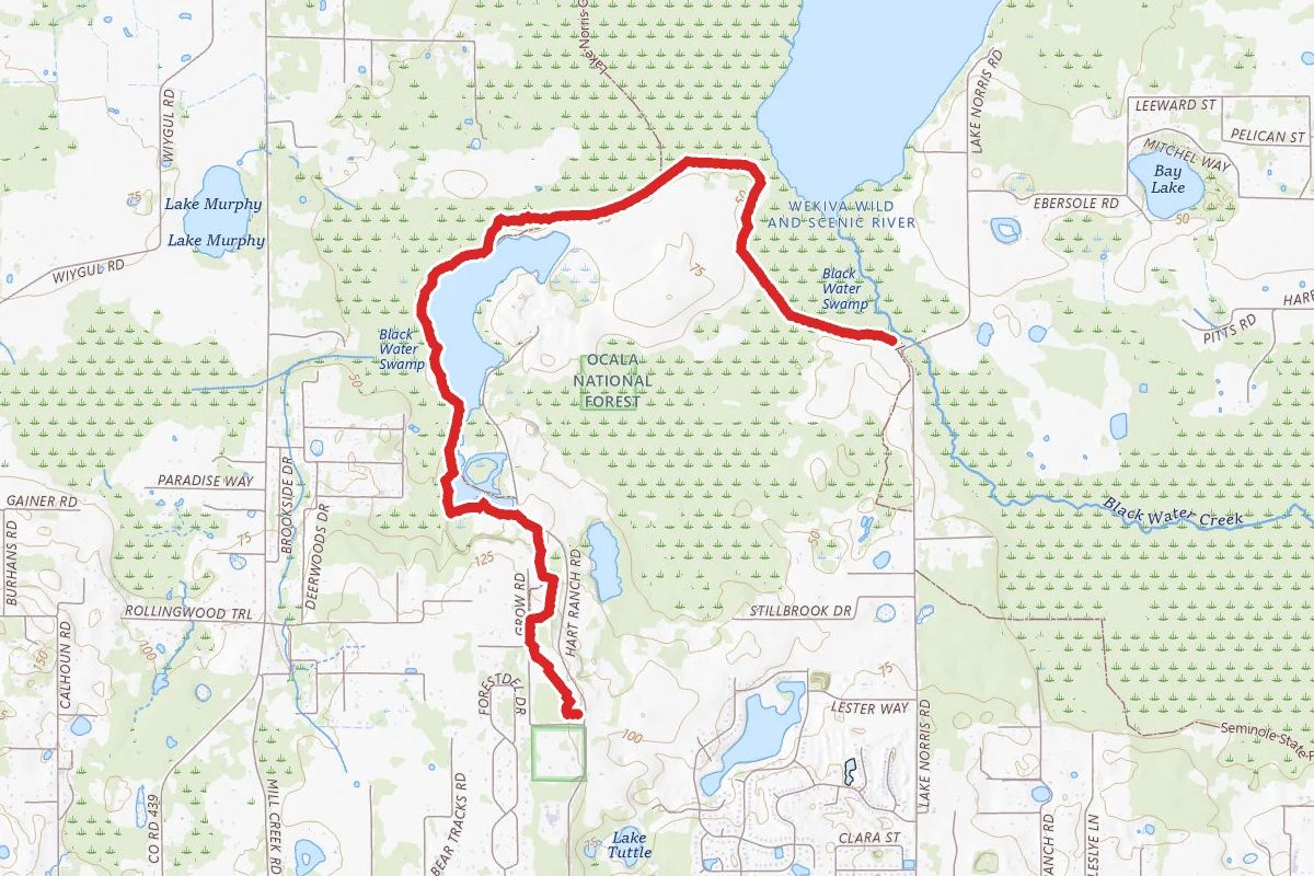 Lake Norris Conservation Area Trail