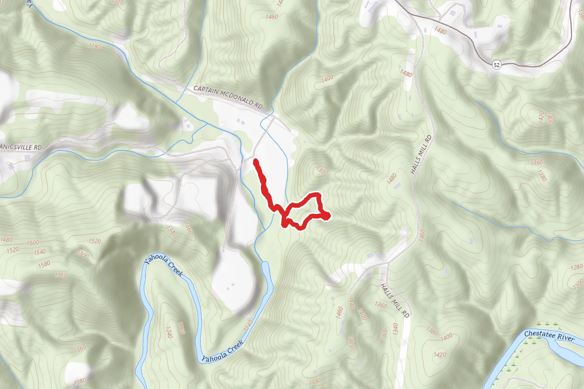 Yahoola Creek Park Blue Loop