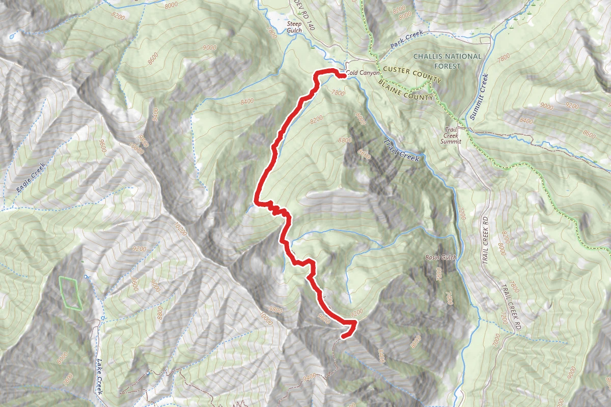 High Ridge Trail - Cold Canyon