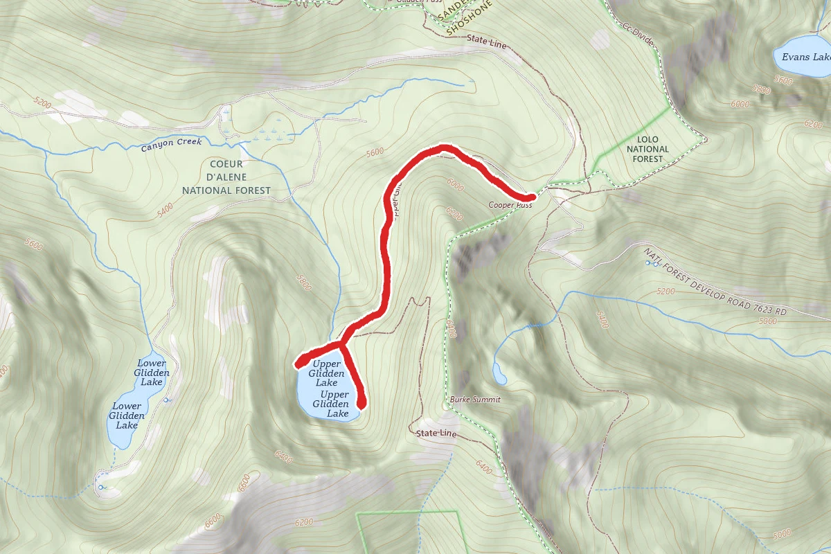Upper Glidden Lake