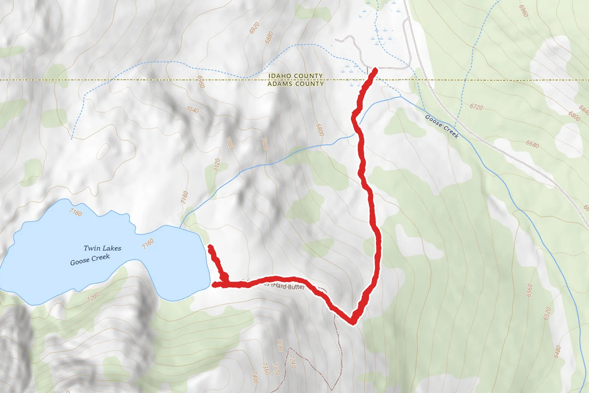 Twin Lakes via Granite Mountain Trail 165