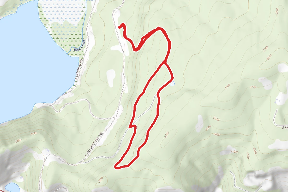 Blue Creek Bay Orange Trail