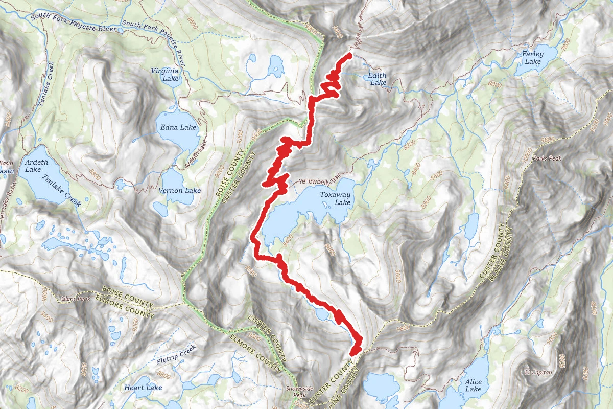 Redfish Lake Trail 092