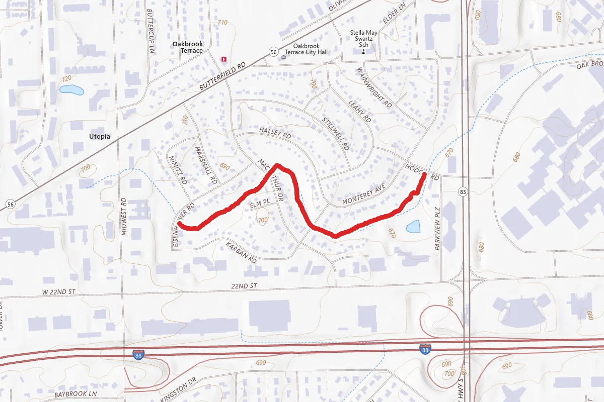 Oakbrook Terrace Trail