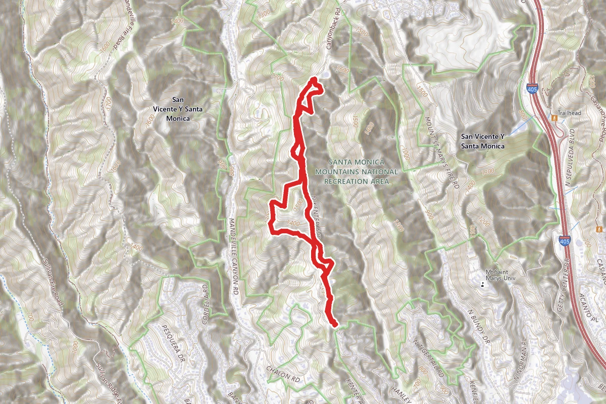 Kenter Fire Road Whoop-De-Doos Trail