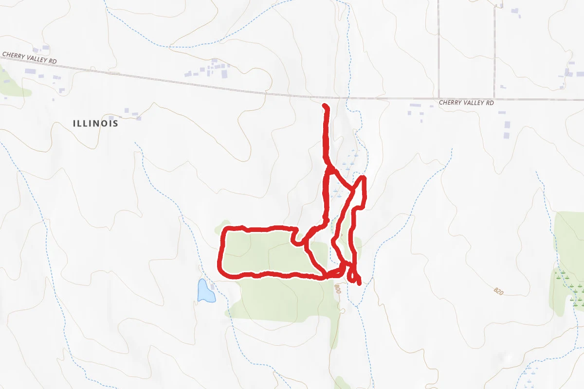 Prairie Oaks Forest Preserve Loop