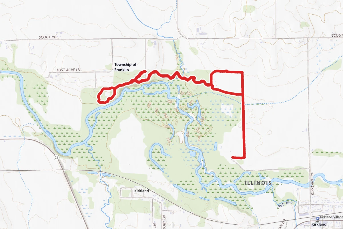 MacQueen Forest Preserve and Potowatomi Forest Preserve Loop