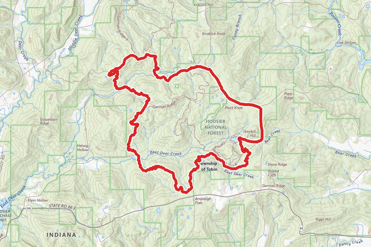 German Ridge Lake Trail