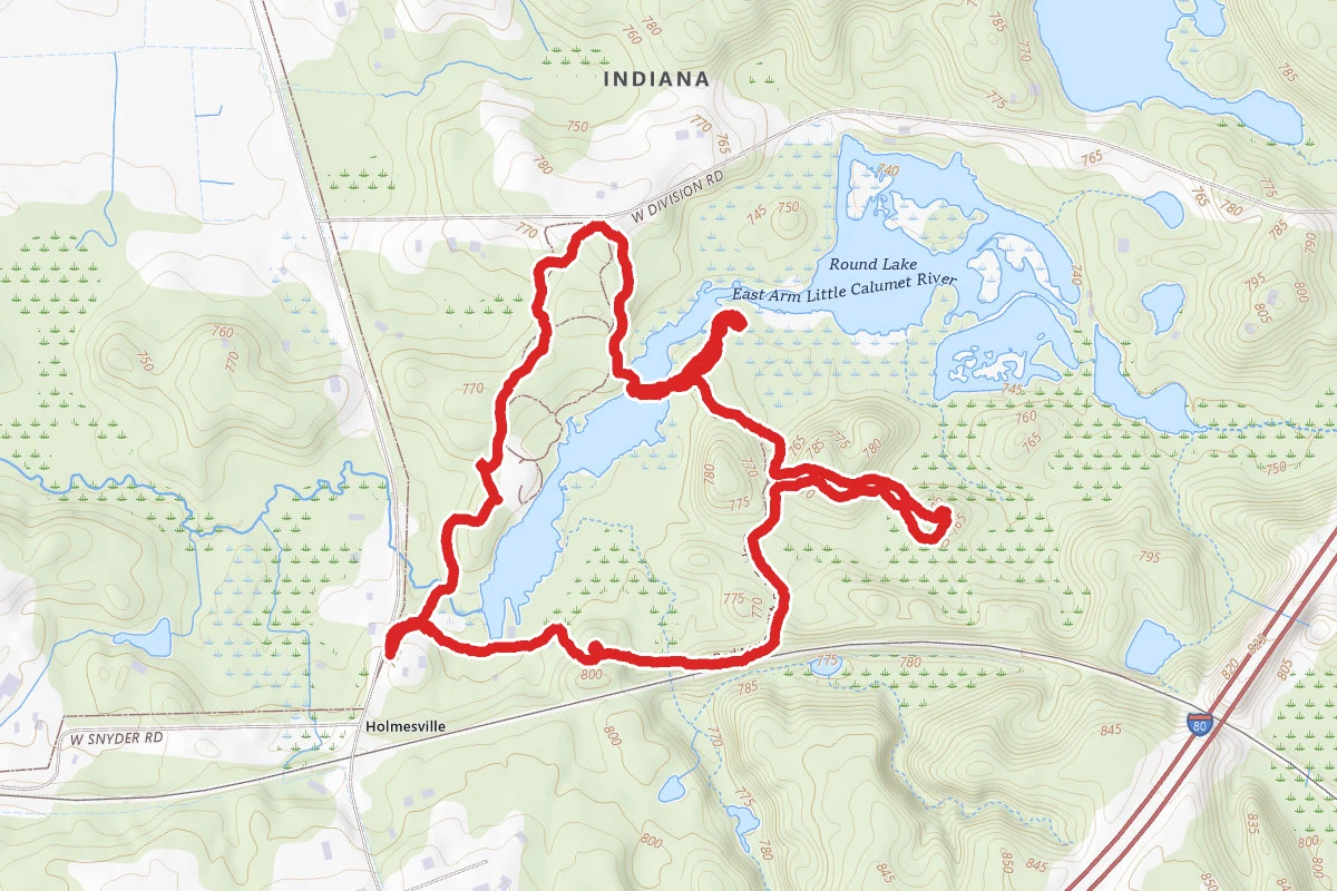 Red Mill County Park Loop