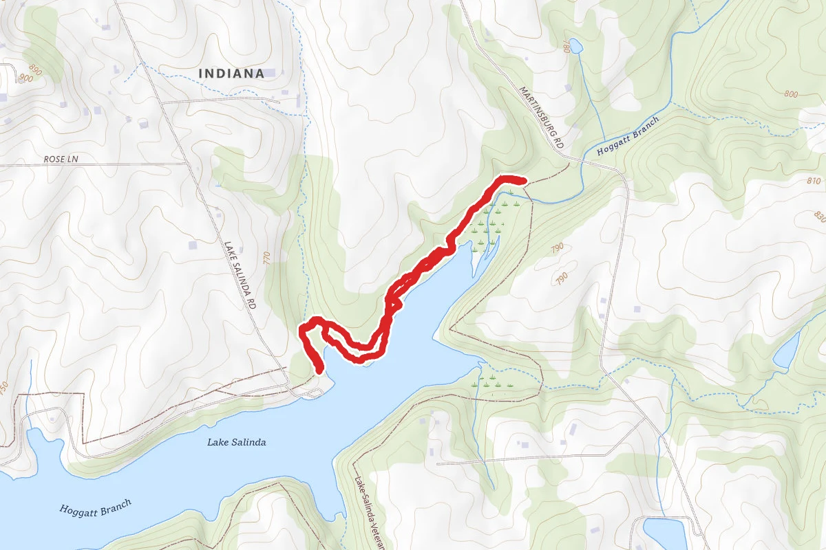 Veterans Trail at Lake Salinda