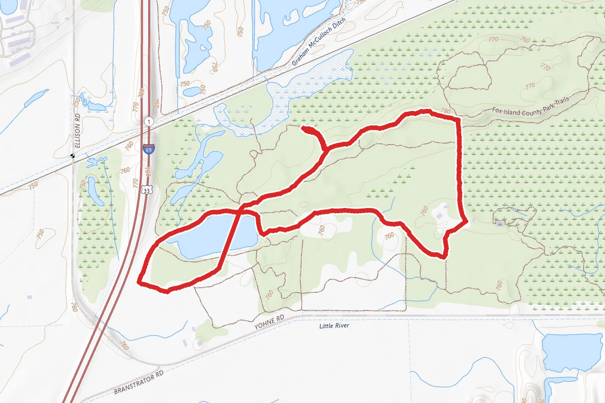 Fox Island Trail (West)
