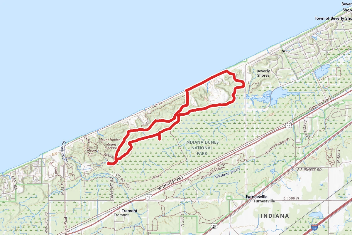 Barnett Hill and Mount Morse Via Trail 9 and Trail 10 Loop