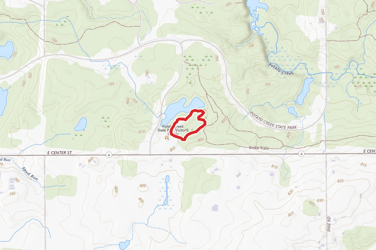 Potato Creek State Park, Trail #6