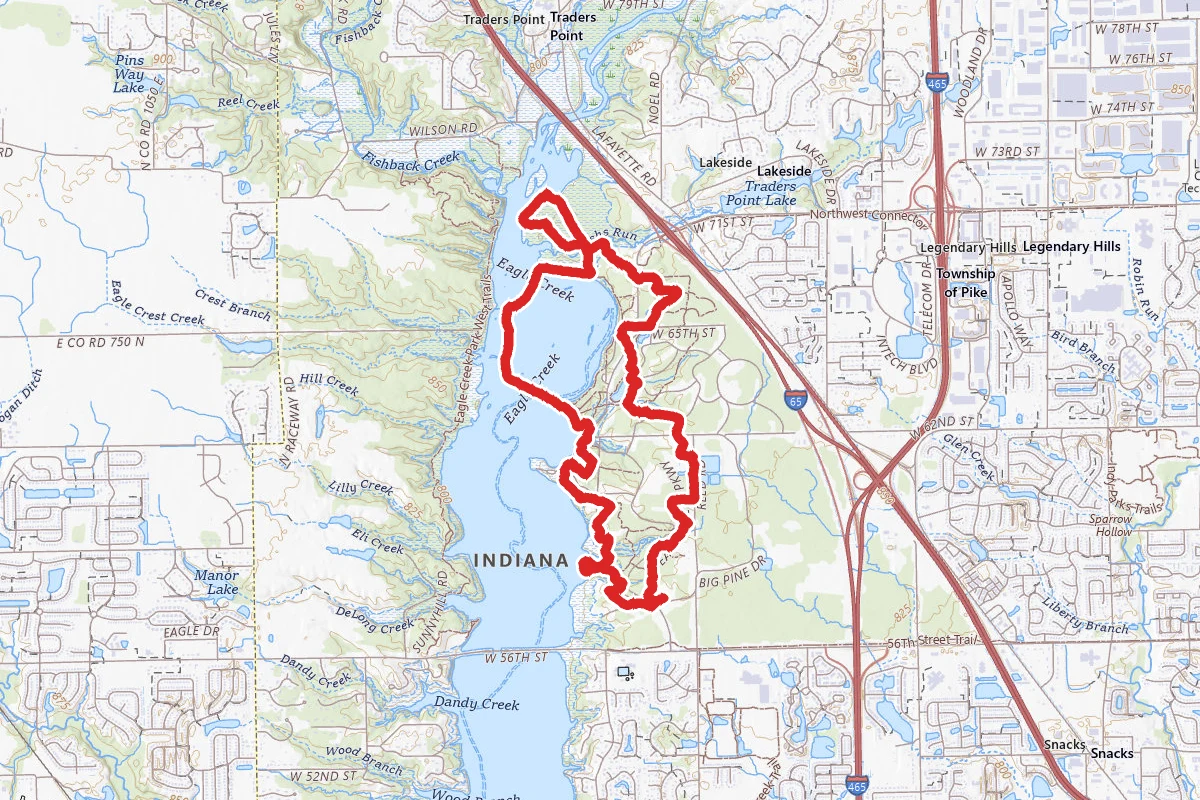 Eagle Creek Red Trail