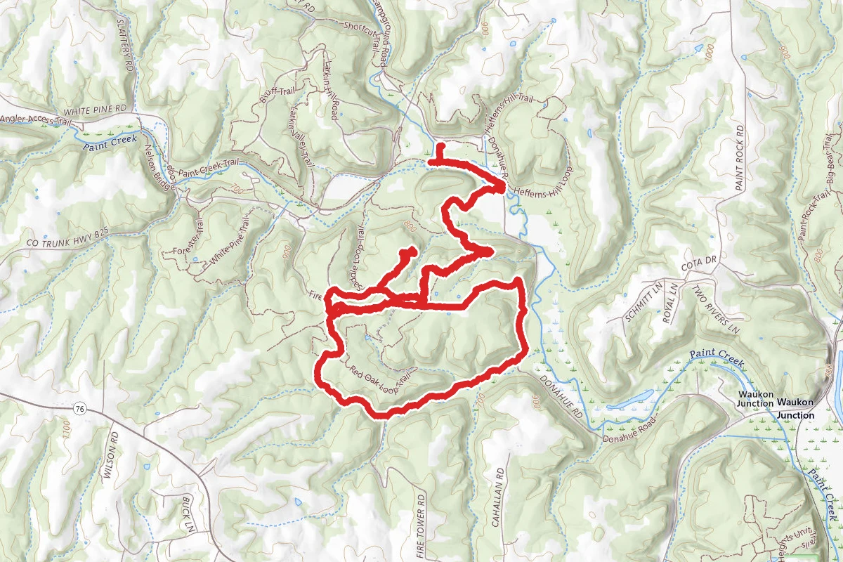 Saddle Trail to Tower