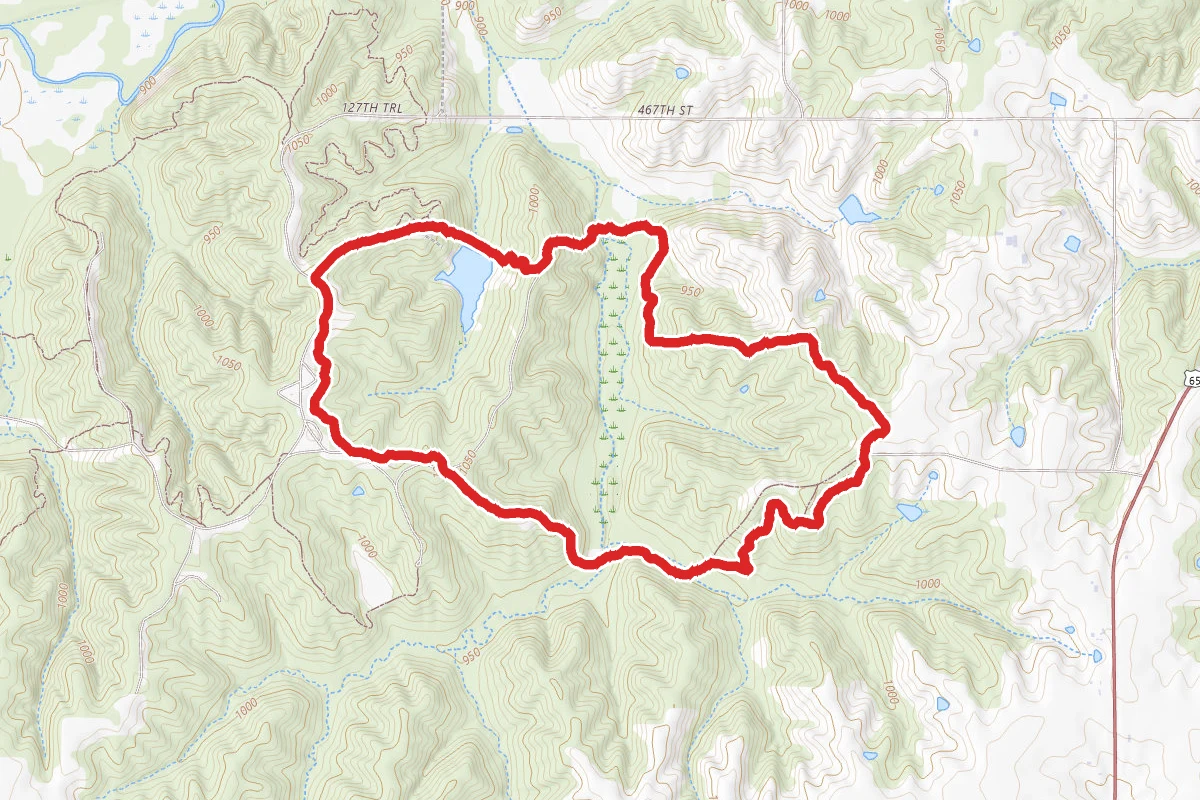 Whitebreast Unit Trail Loop