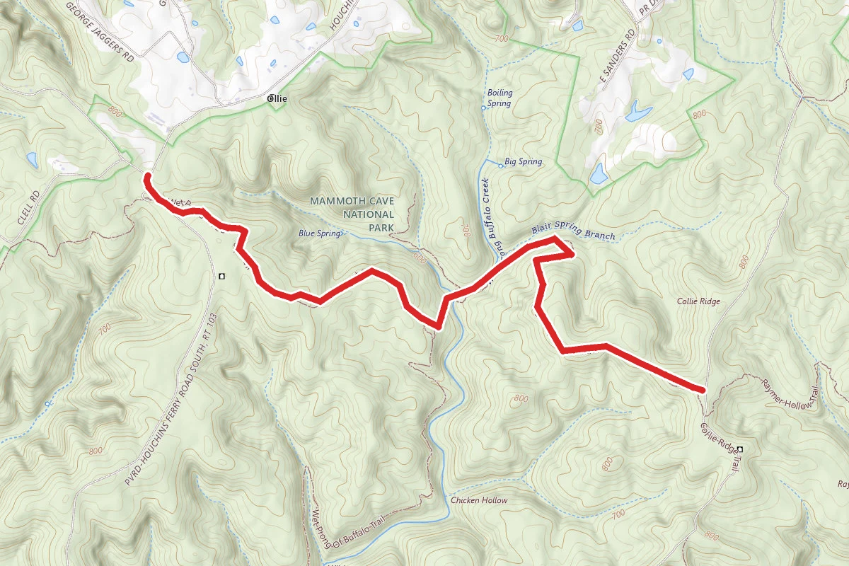 Blair Spring Trail