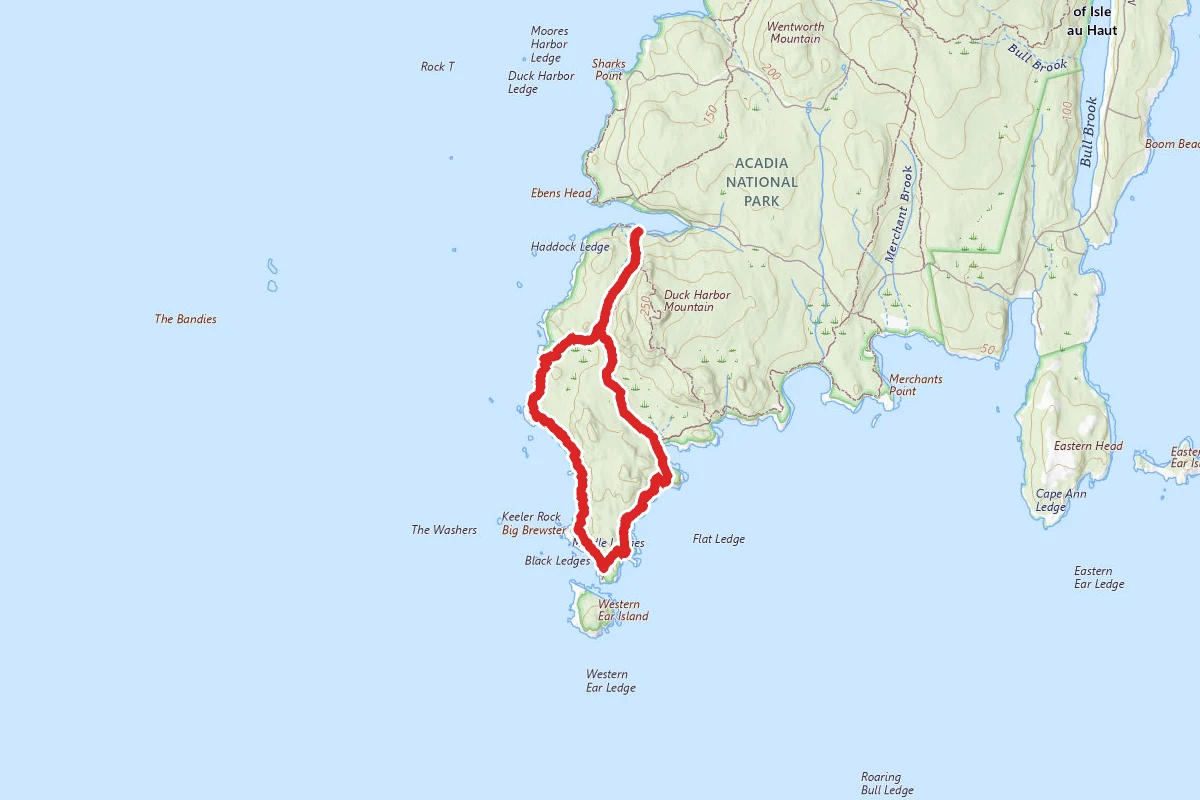 Western Head and Cliff Trail