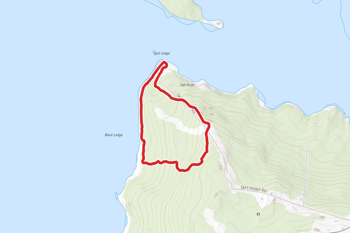 Jones Cove, Beach, and Flanders Bay Loop