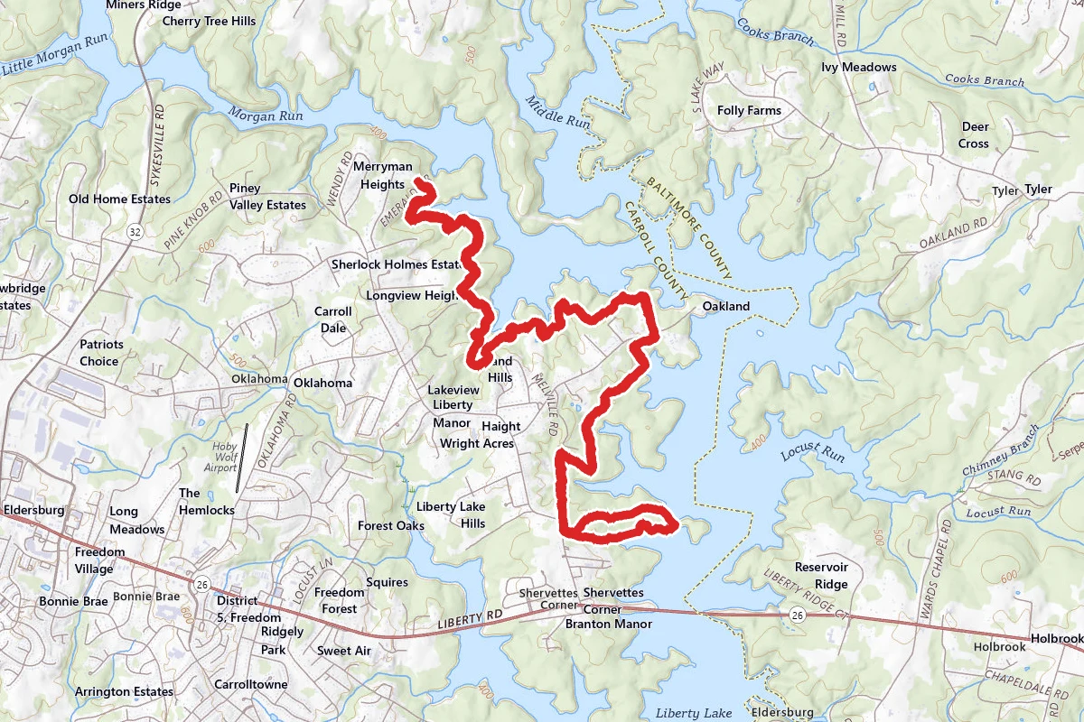 Liberty Hills Trail