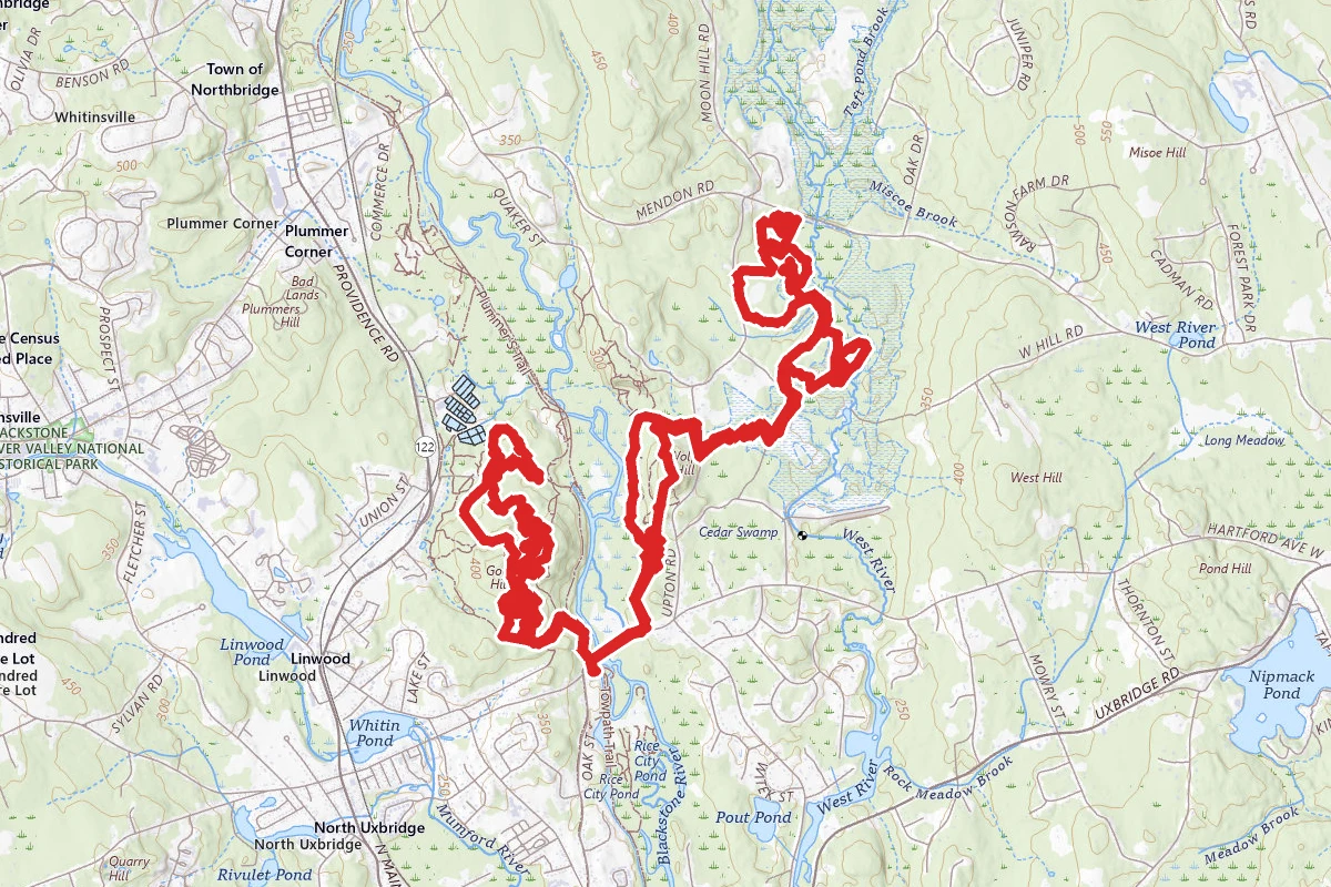 Goat Hill, Rice City and West Hill