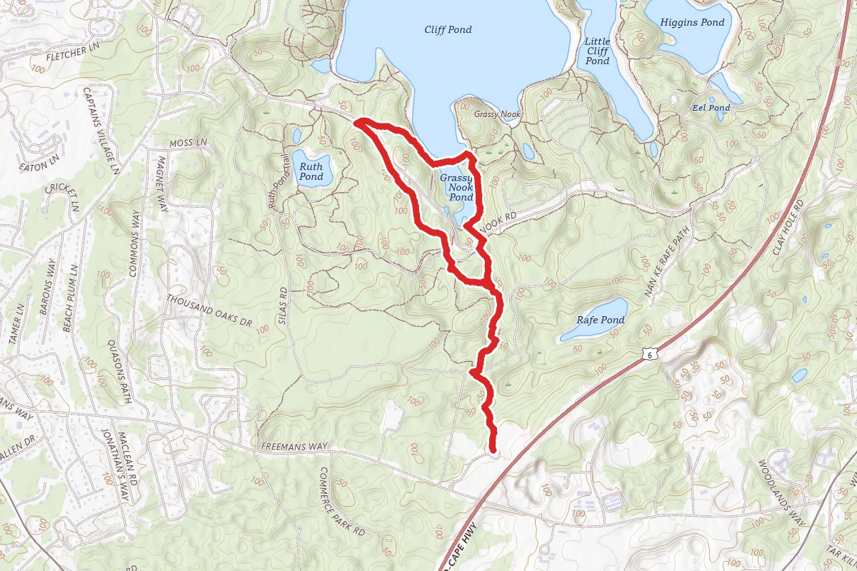 Grassy Nook Pond Loop