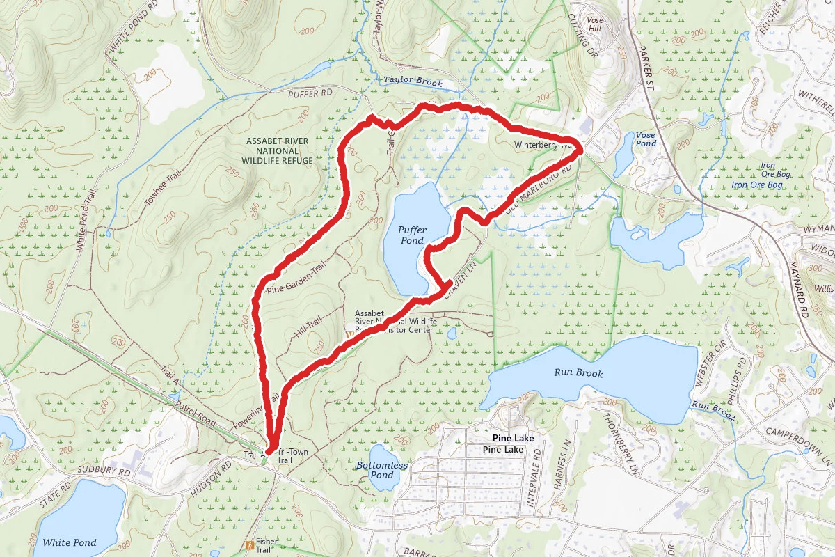 Tri-Tow, Otter Alley, Winterbury Way Loop