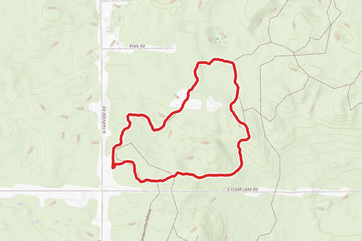 Ogemaw Hills Light Blue Loop