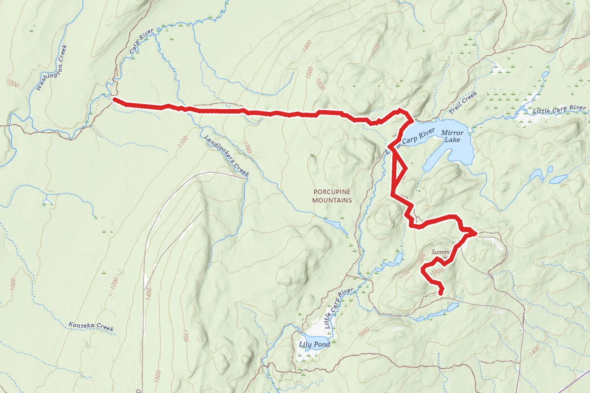 Correction Line Trail