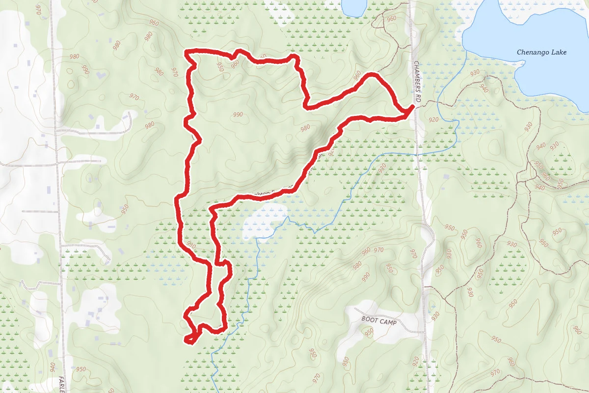 Brighton Bridle Trails from Chambers Road