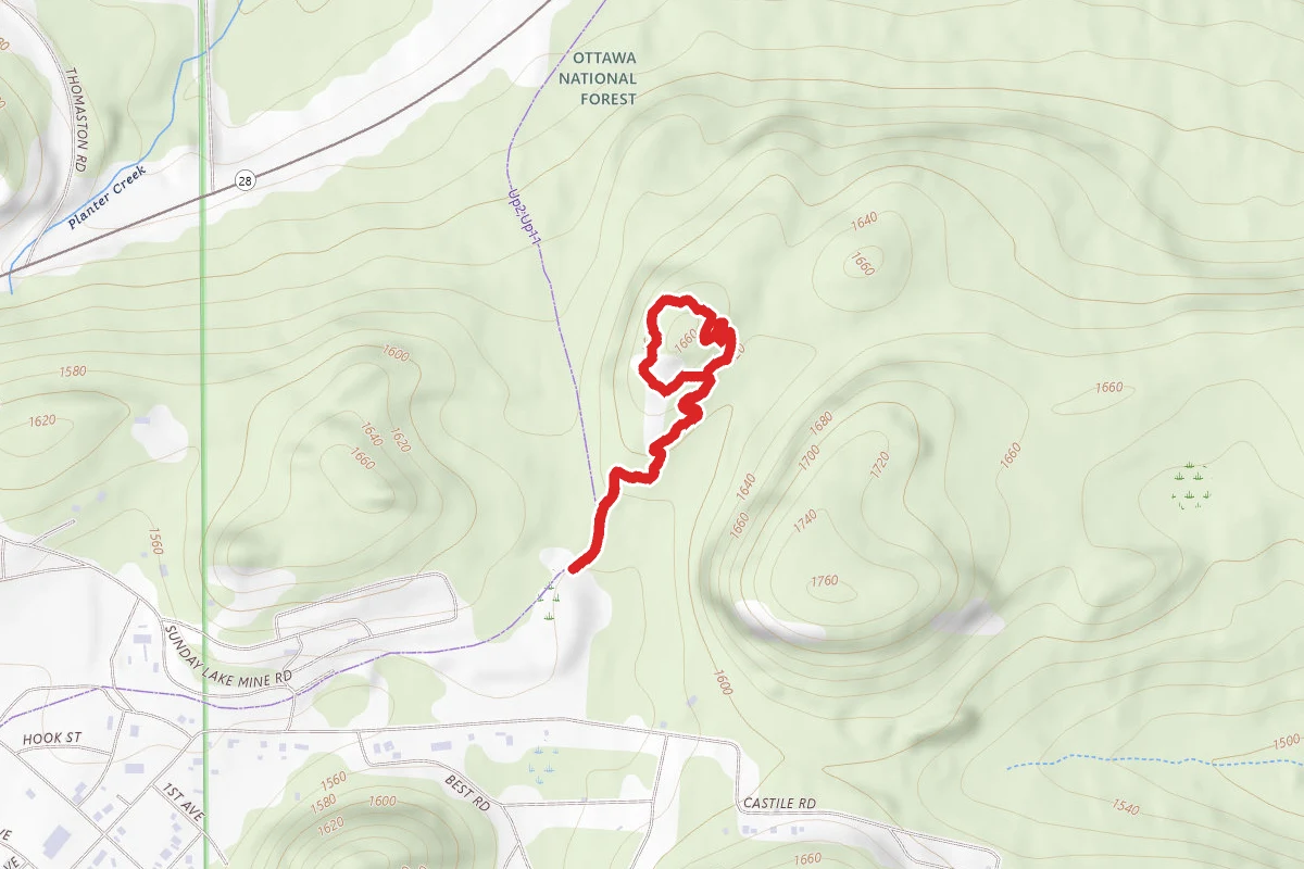 Split Rock Trail Loop