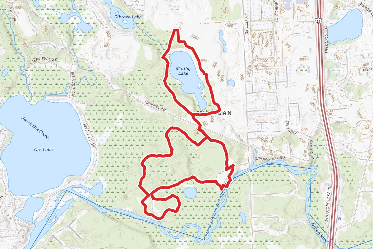 Beech Valley and Maltby Vista Loop