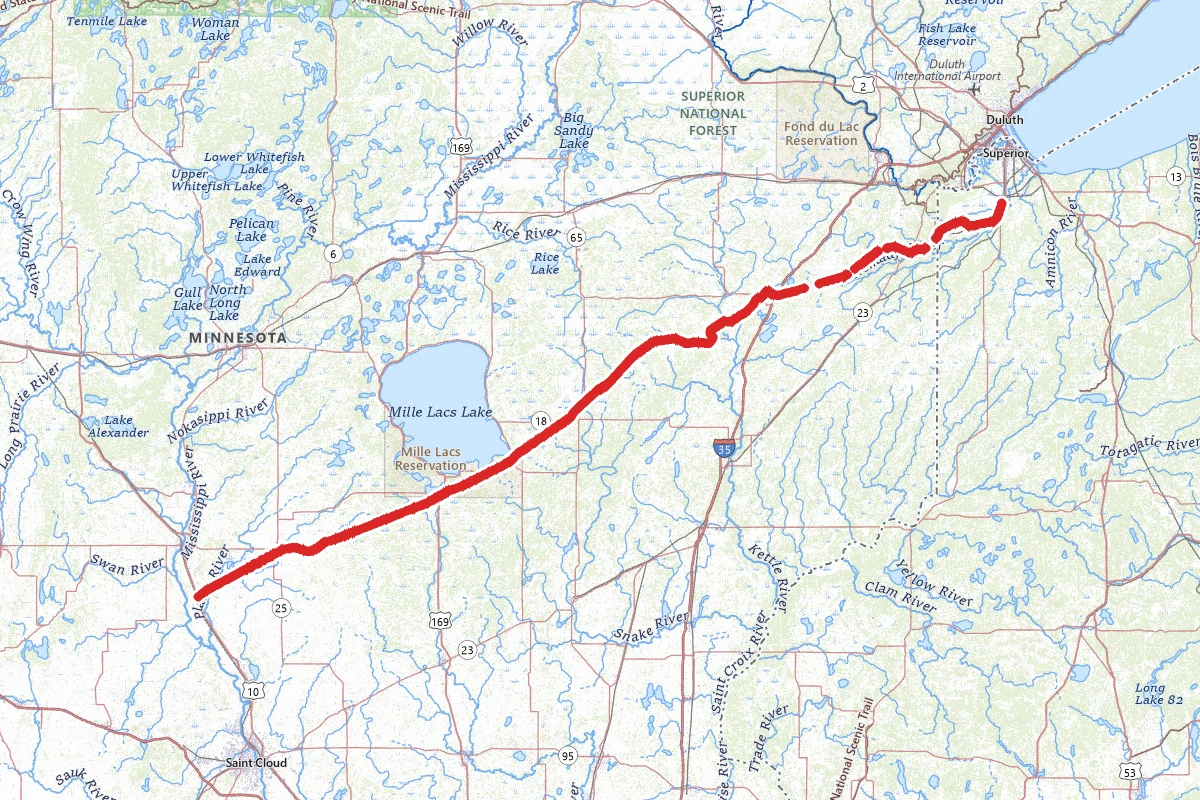 Soo Line Trail Southern Route