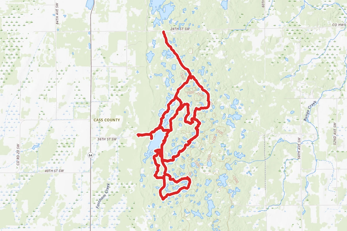 Spider Lake OHV Trail