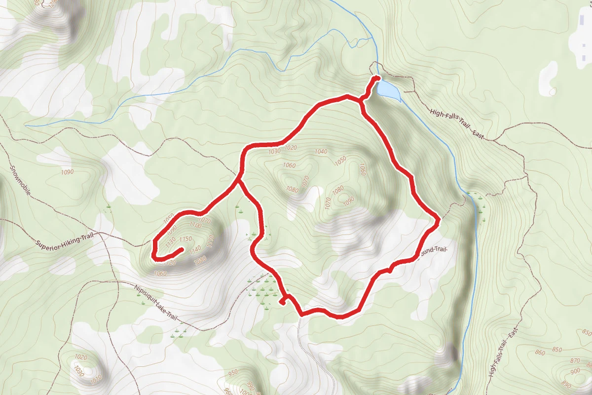 Red Pine Knob, High Falls, and Baptism River Campground