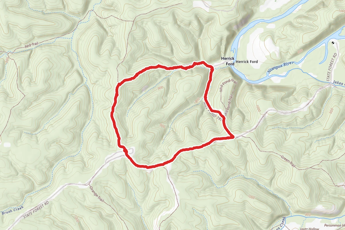 Lead Mine Yellow Trail