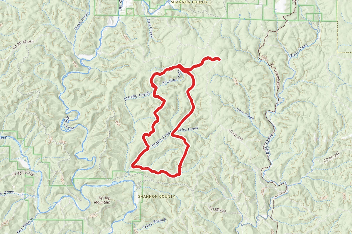 Brushy Creek Trail Loop