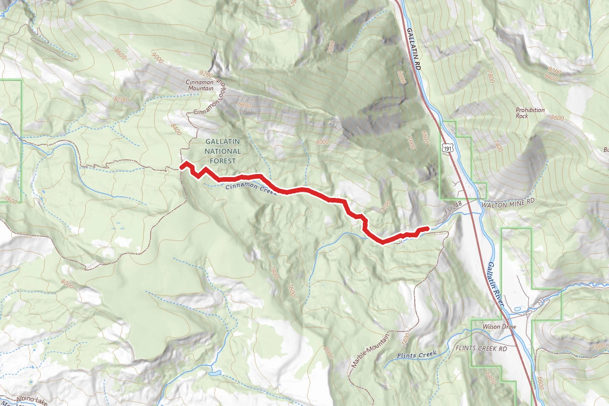 Cinnamon Creek Trail