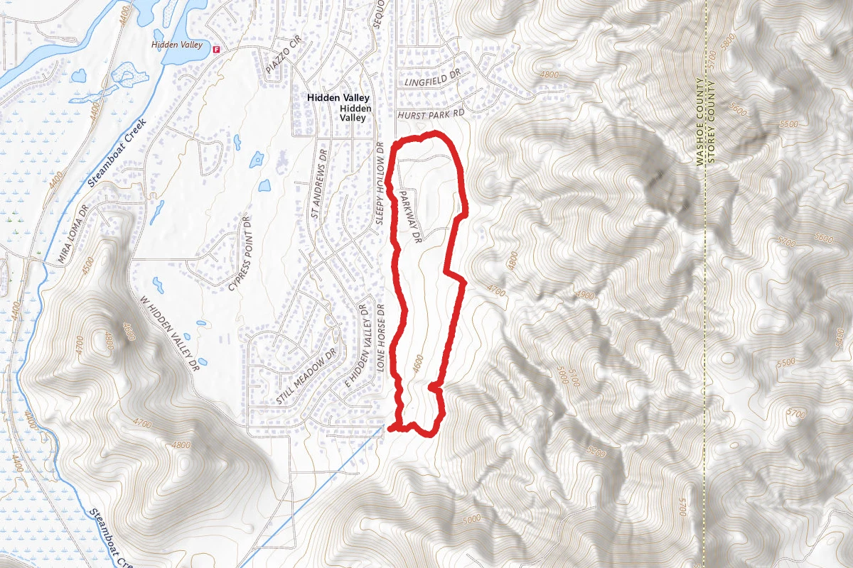 Hidden Valley Perimeter Loop