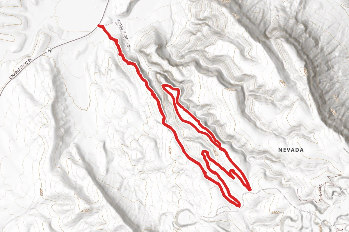 Rock Garden, Fossil Canyon and Second Finger Loop