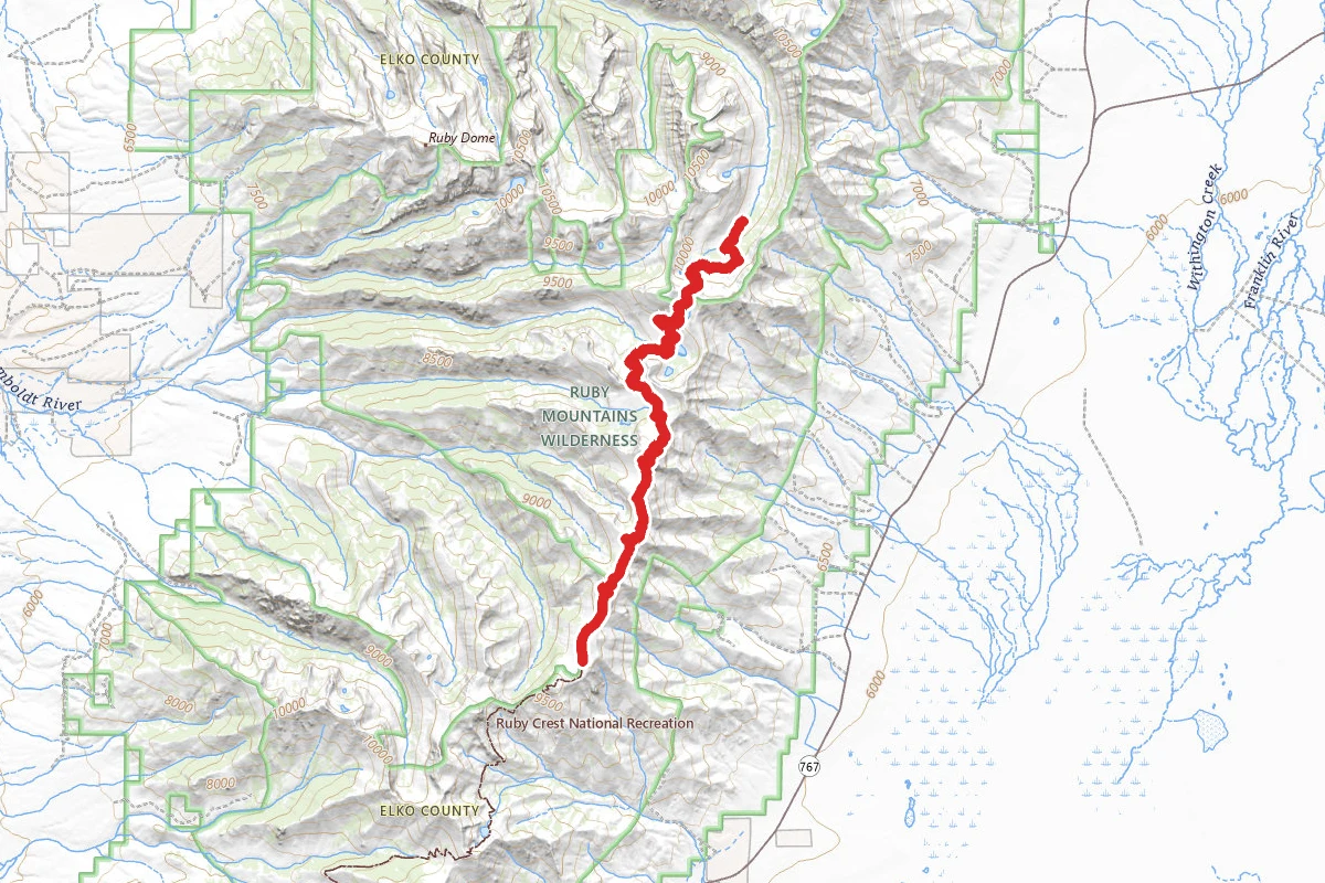 Ruby Lakes Trail