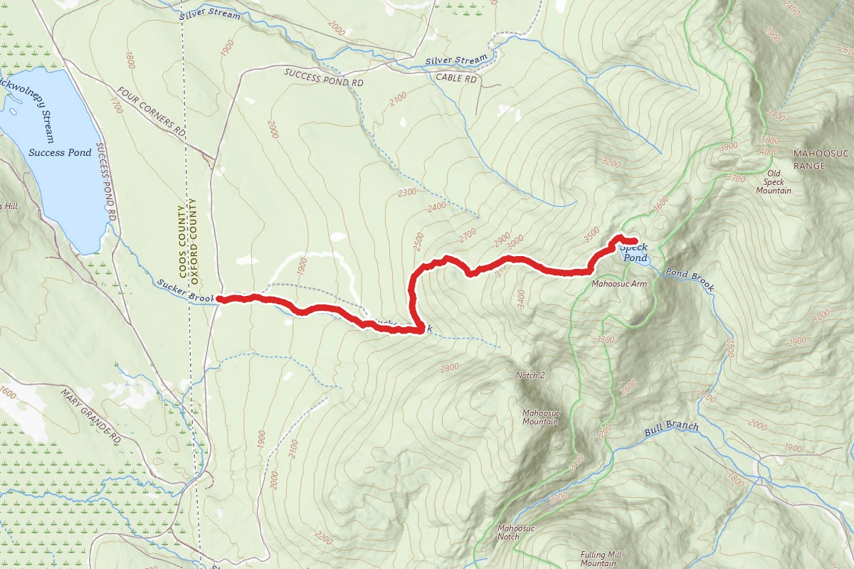 Speck Pond Trail